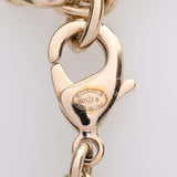 CHANEL Heart here mark bracelet B22 B gold ladies