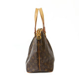 Louis Vuitton Handbag Monogram 2way Palermo PM M40145 Brown Women's Canvas