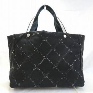 CHANEL old travel line bag tote unisex
