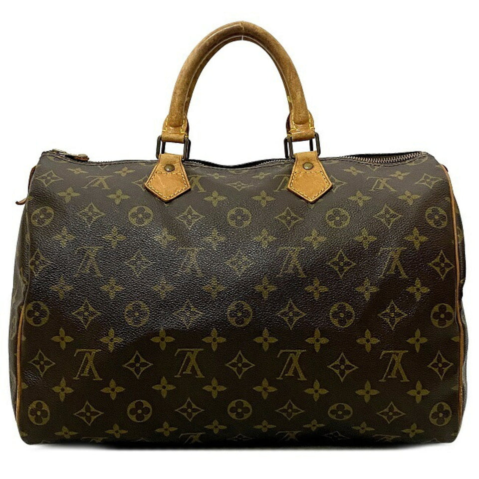 Louis Vuitton Handbag Speedy 35 Brown Monogram M41526 Boston VL882 LOUIS VUITTON Women's Men's Small Nume