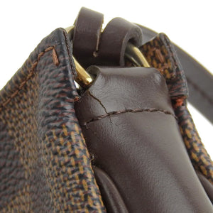 LOUIS VUITTON Damier Navona Pouch Ebene N51983
