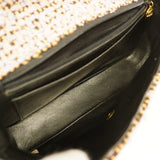 CHANELAuth  Matelasse Parent-child Bag Women's Tweed Handbag Light Purple