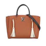 LOUIS VUITTON Rock Meat Shoulder Bag PVC M52733 Brown Women's