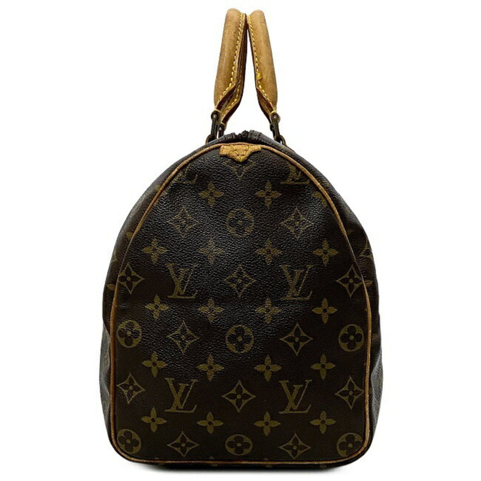 Louis Vuitton Handbag Speedy 35 Brown Monogram M41526 Boston VL882 LOUIS VUITTON Women's Men's Small Nume