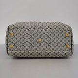 LOUIS VUITTONAuth  Monogram Mini Josephine GM M92211 Handbag Blue