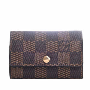 LOUIS VUITTON Damier Multicle 6 Row Key Case N62630 Brown Women's