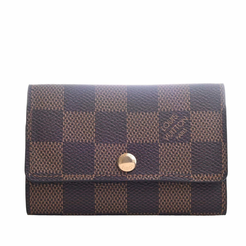 LOUIS VUITTON Damier Multicle 6 Row Key Case N62630 Brown Women's