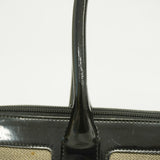 GUCCI[3cc2401]   tote bag 000 0854 canvas/enamel beige/black gold metal