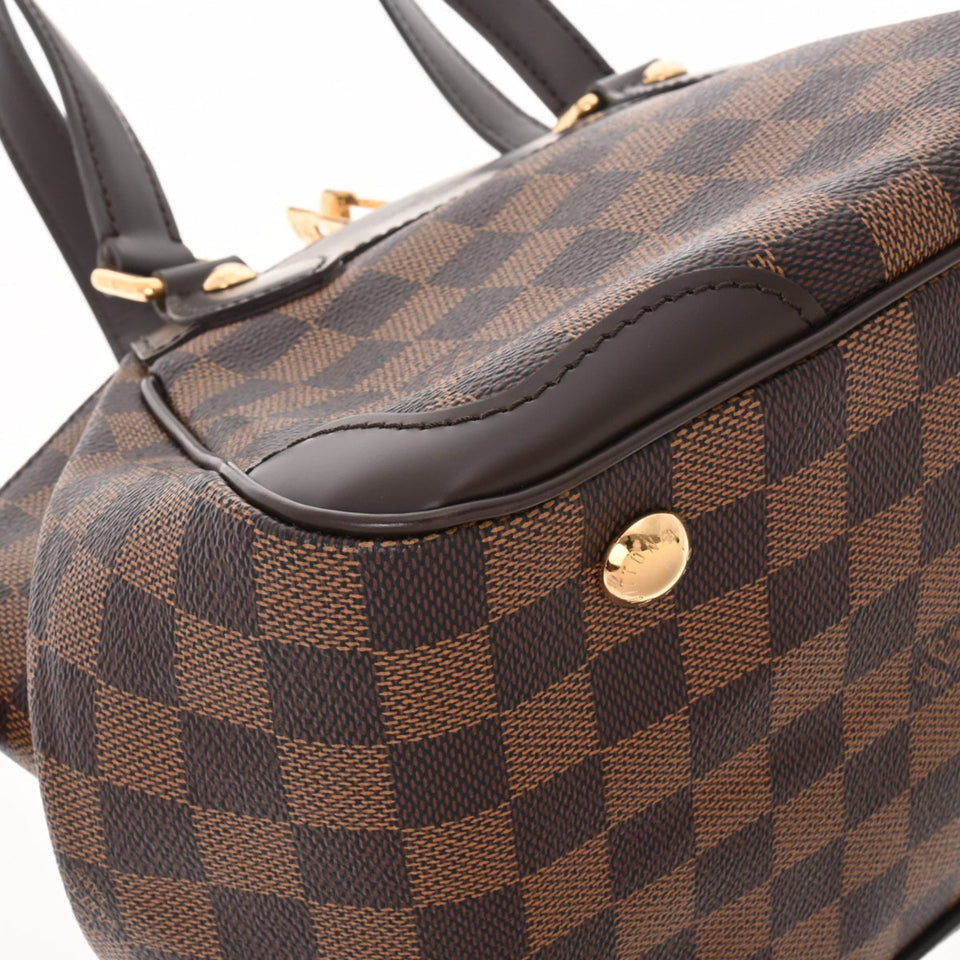 LOUIS VUITTON Damier Verona PM Brown N41117 Ladies Canvas Handbag