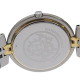 HERMES Profile Watch Vintage Combi Stainless Steel x Gold Plated Silver Quartz Analog Display Boys White Dial