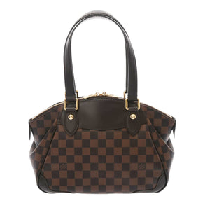 LOUIS VUITTON Damier Verona PM Brown N41117 Ladies Canvas Handbag