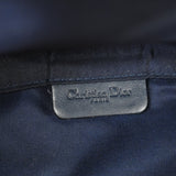 CHRISTIAN DIORAuth  Trotter Saddle Pouch Women's Canvas Pouch Navy