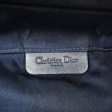 CHRISTIAN DIORAuth  Trotter Saddle Pouch Women's Canvas Pouch Navy