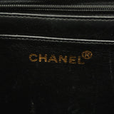 CHANEL Matelasse Big Matelasse W Chain Women's Leather Shoulder Bag Black