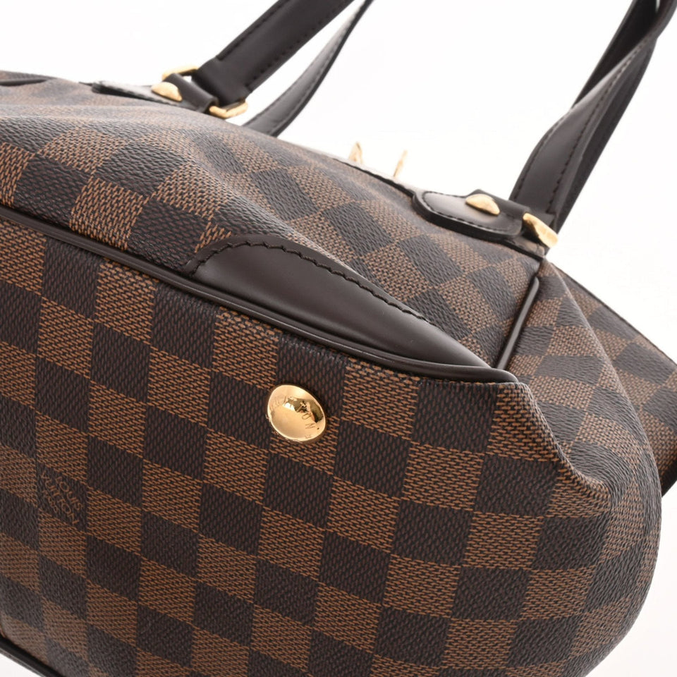 LOUIS VUITTON Damier Verona PM Brown N41117 Ladies Canvas Handbag