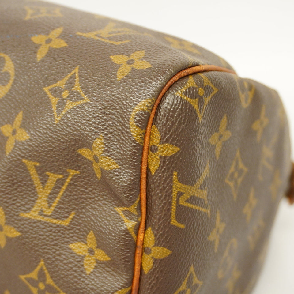 LOUIS VUITTONAuth  Monogram Speedy 30 M41108 Women's Handbag