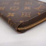 LOUIS VUITTONAuth  Monogram Zippy Wallet M42616 Long Wallet [bi-fold]