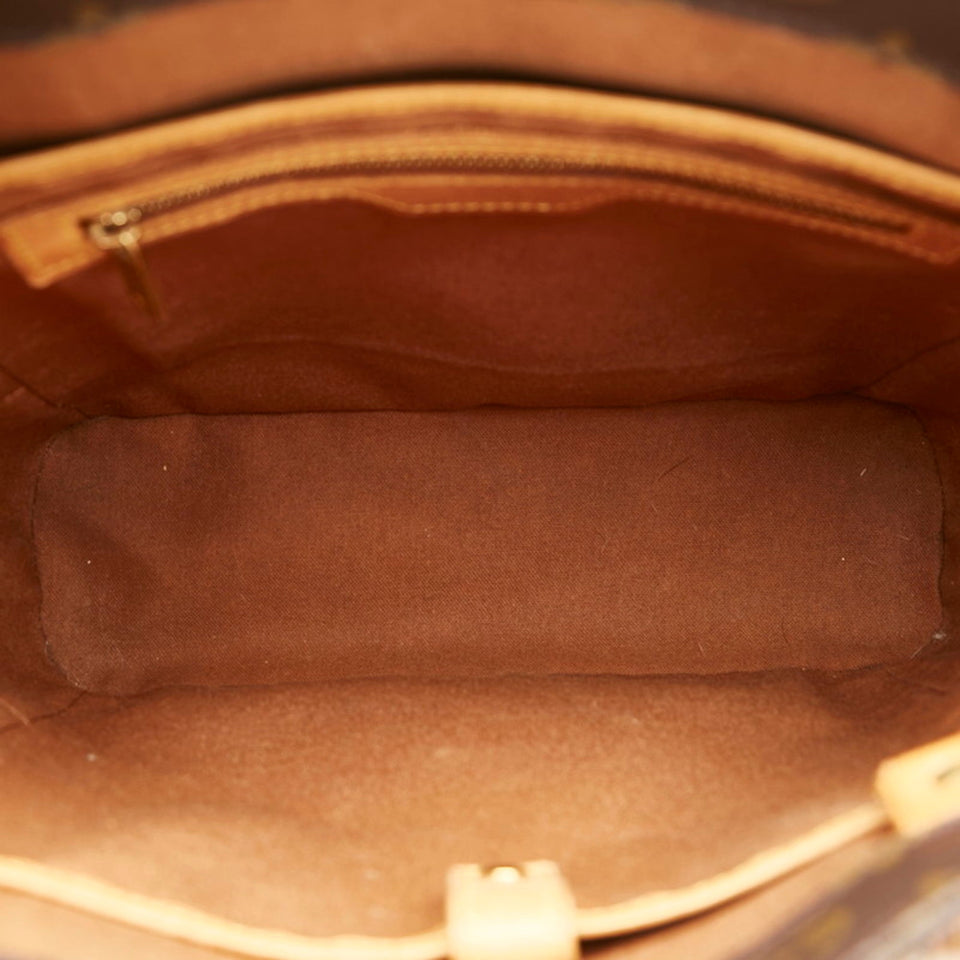 LOUIS VUITTON Monogram Vavin GM Tote Bag M51170 Brown PVC Leather Ladies
