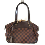 LOUIS VUITTON Damier Verona PM N41117 Women's Shoulder Bag Ebene