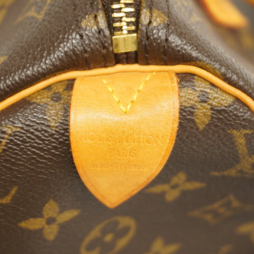 LOUIS VUITTONAuth  Monogram Speedy 30 M41108 Women's Handbag