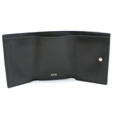 CHRISTIAN DIOR Dior 2ESBC110 Trifold Wallet Black Men's