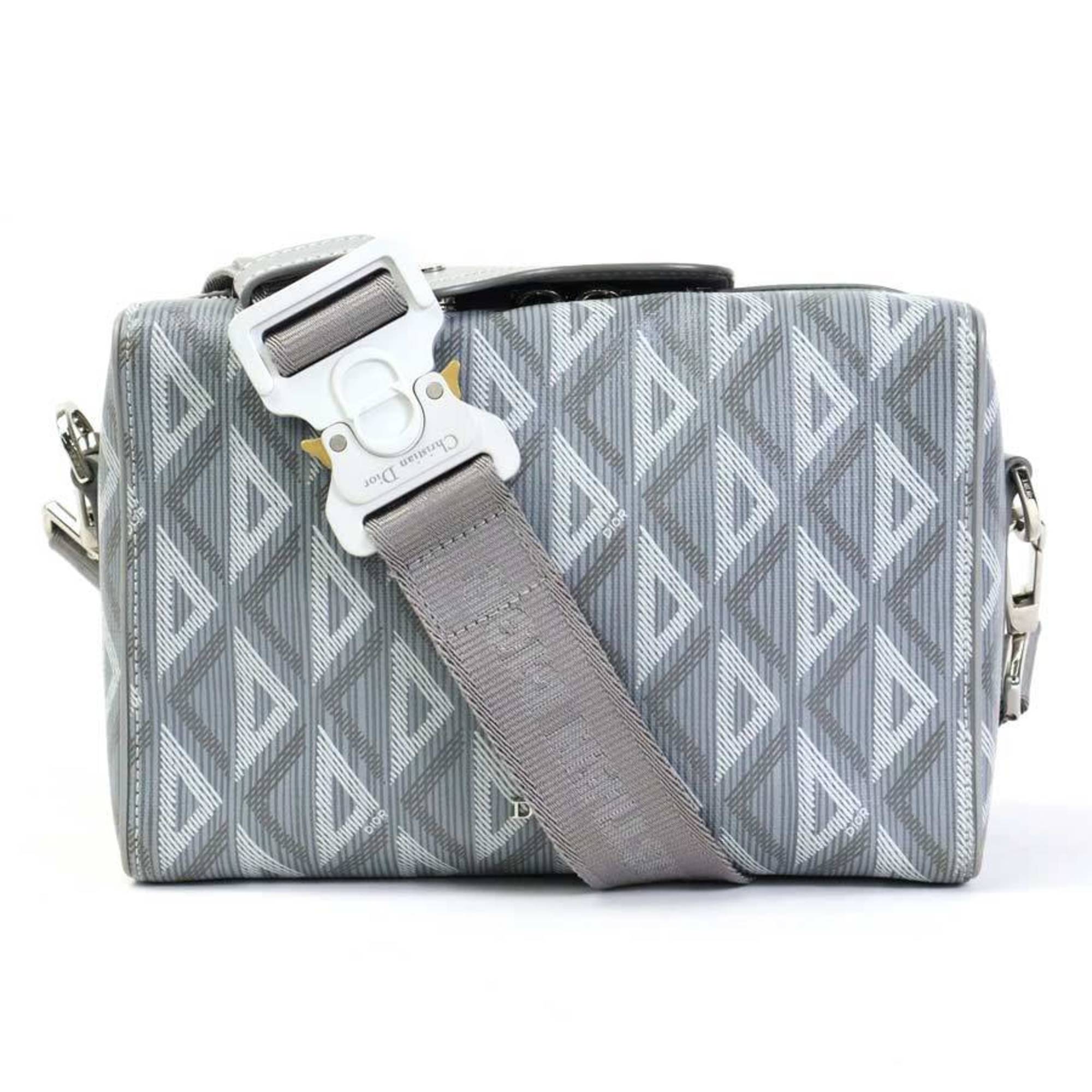 CHRISTIAN DIOR diagonal shoulder bag LINGOT22 Rango 22/CD diamond