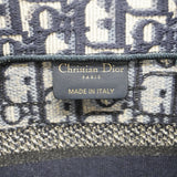 CHRISTIAN DIOR  Book Tote Small Women's Canvas Tote Bag Navy