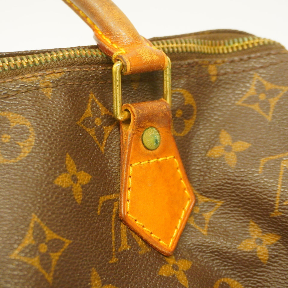 LOUIS VUITTONAuth  Monogram Speedy 30 M41108 Women's Handbag