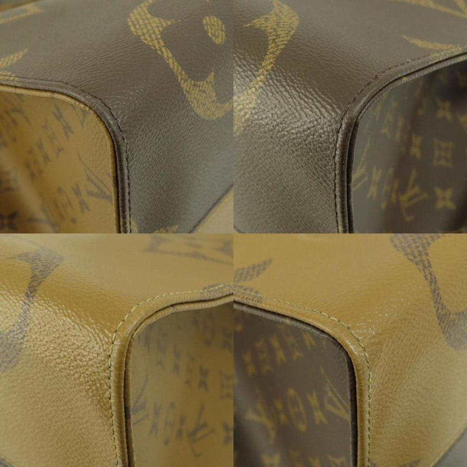 LOUIS VUITTON M44576 On The Go GM Giant Monogram Tote Bag Reverse Women's
