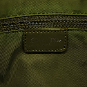 CHRISTIAN DIOR  Trotter Shoulder Bag Women's Canvas Shoulder Bag khaki