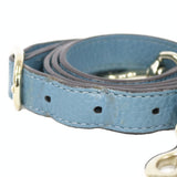 Gucci Shoulder Bag Bamboo Handbag Blue Ladies