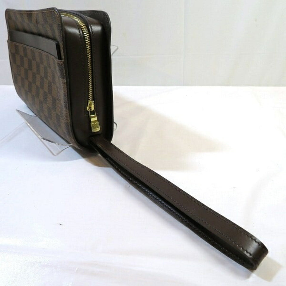 LOUIS VUITTON Damier Saint N51993 bag second clutch unisex