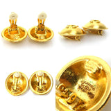 CHANEL earrings here mark metal gold ladies