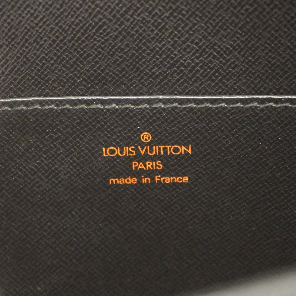 LOUIS VUITTONAuth  Epi Pochette Homme M52522 Women's Clutch Bag Noir