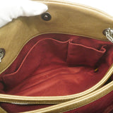 CHANELAuth  Matelasse Chain Shoulder Women's Leather Shoulder Bag Khaki