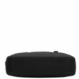 LOUIS VUITTON Damier Jean Yack Bag M93082 Noir Black Canvas Leather Men's