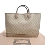 GUCCI Ophidia GG Supreme Tote Bag 739730 Beige Women's