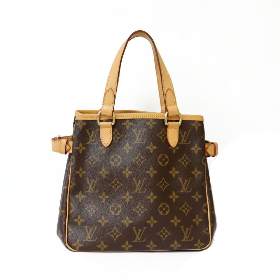 Louis Vuitton Handbag Monogram Batignolles M51156 Brown Women's Canvas