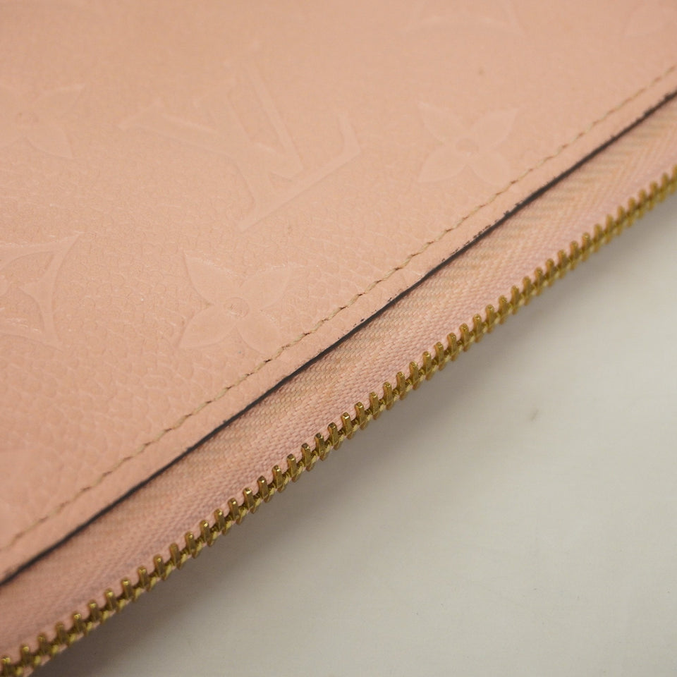 LOUIS VUITTONAuth  Monogram Empreinte Zippy Wallet M61857