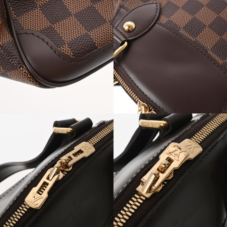 LOUIS VUITTON Damier Verona PM Brown N41117 Ladies Canvas Handbag