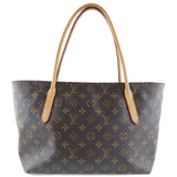 LOUIS VUITTON Raspail PM M40608 Monogram Canvas Brown CA2152 Women's Tote Bag