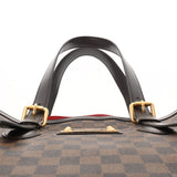 LOUIS VUITTON Damier Hampstead MM Brown N51204 Women's Canvas Handbag