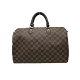 LOUIS VUITTON [] Damier Speedy 35 Bandouliere Boston Bag N41366 Shoulder for Women with Strap