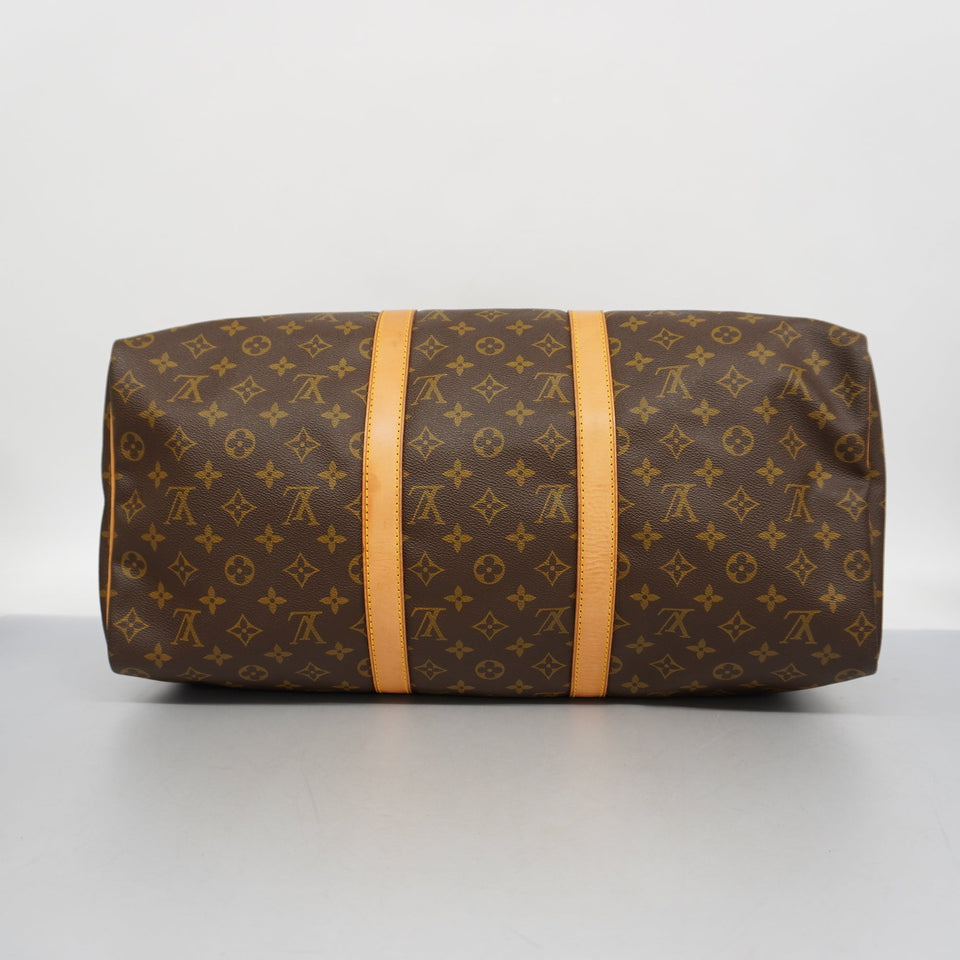 LOUIS VUITTONAuth  Monogram Keepol 50 M41426 Boston Bag