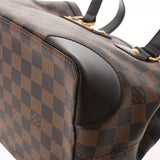 LOUIS VUITTON Damier Hampstead PM Brown N51205 Women's Canvas Handbag