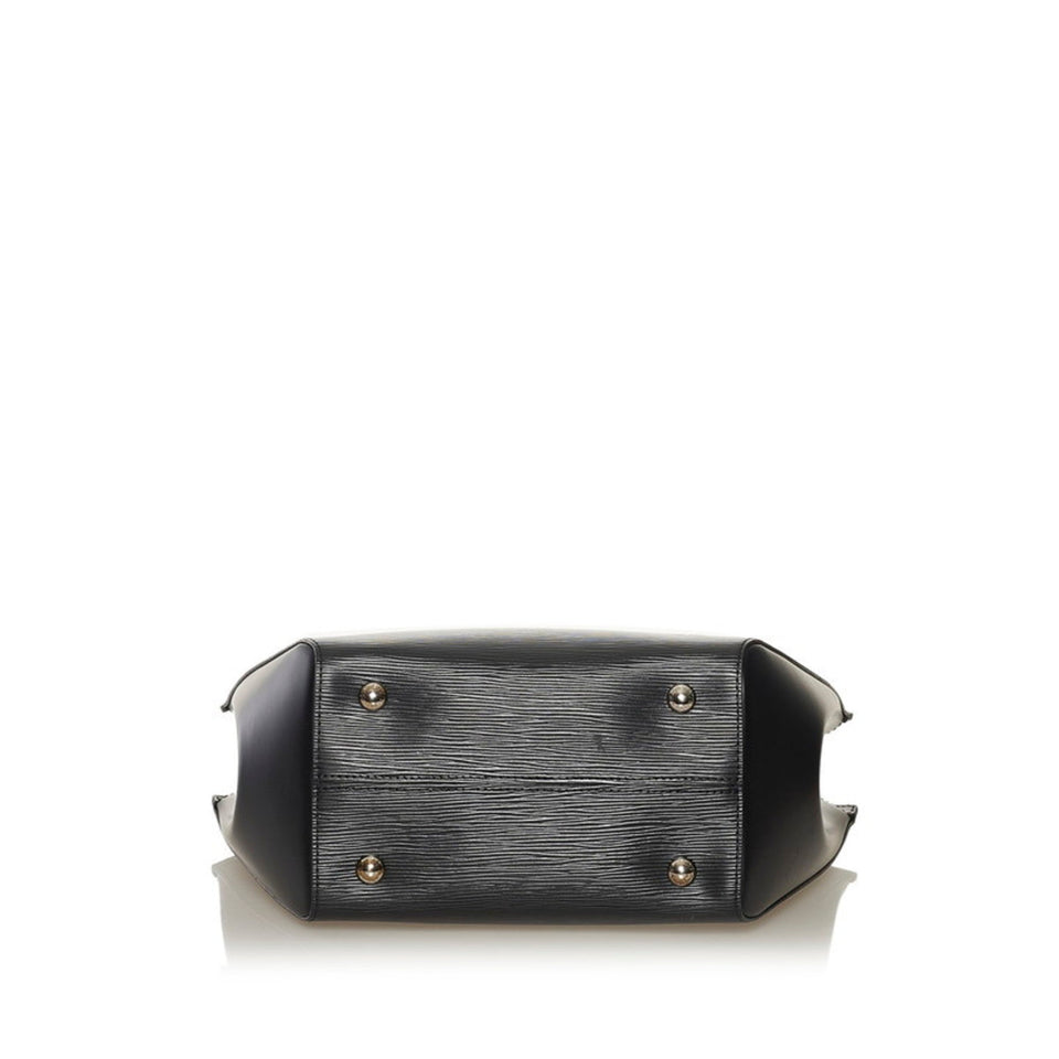 Louis Vuitton Epi Saint-Jacques Tote Bag M50042 Noir Black Leather Ladies LOUIS VUITTON
