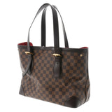 LOUIS VUITTON Damier Hampstead MM Brown N51204 Women's Canvas Handbag