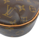 LOUIS VUITTON Monogram Odeon PM Shoulder Bag M56390 Brown Ladies