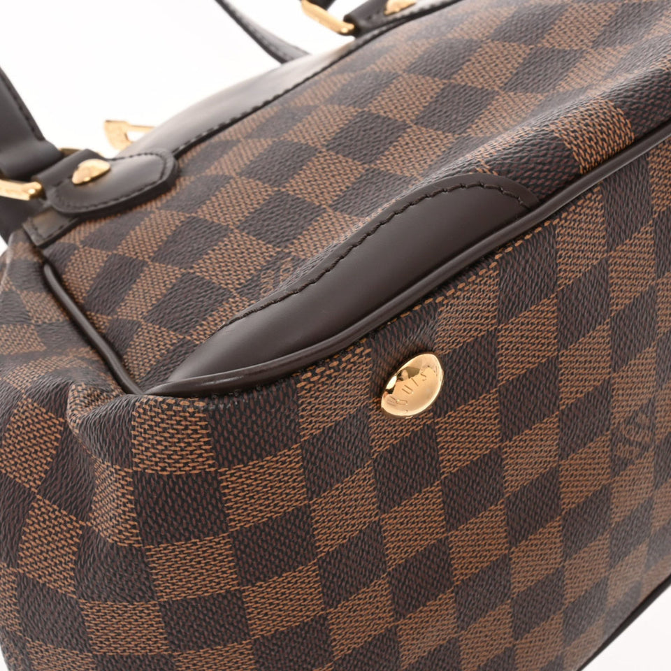 LOUIS VUITTON Damier Verona PM Brown N41117 Ladies Canvas Handbag