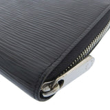 LOUIS VUITTON Zippy Wallet Long M61857 Epi Leather Noir Black MI1137 Unisex